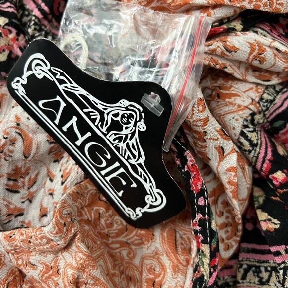 Angie Cold Shoulder Long Sleeve Dress Size Large New - Picture 10 of 10